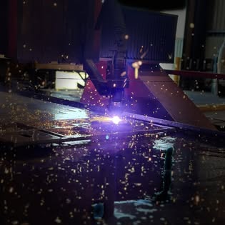 Steel etching and marking